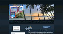Desktop Screenshot of kookaburraholidaypark.com.au